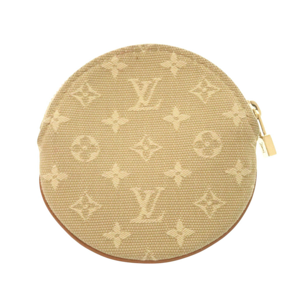 LOUIS VUITTON Coin case M92452 canvas beige Monogram Porto Moneron
