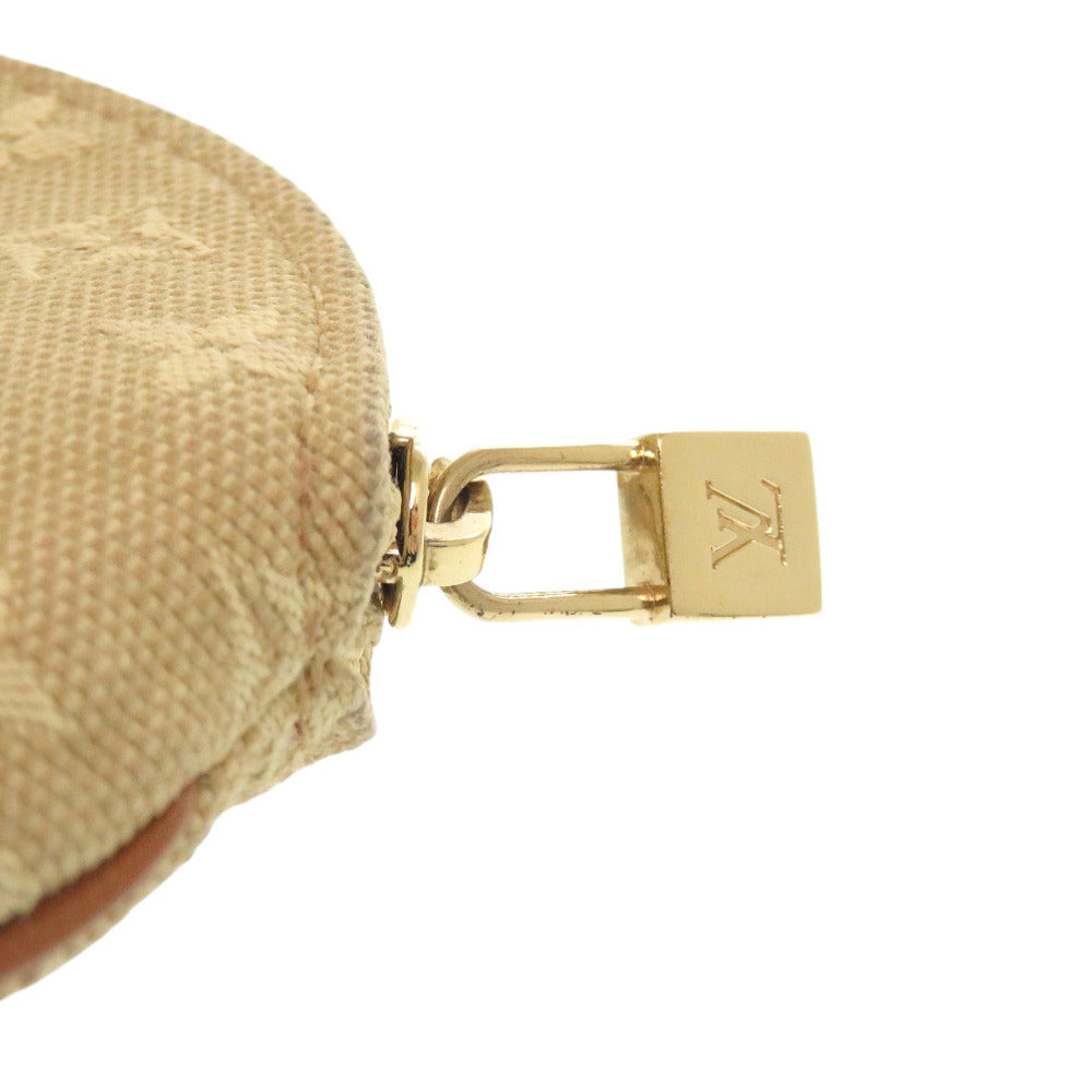 LOUIS VUITTON Coin case M92452 canvas beige Monogram Porto Moneron