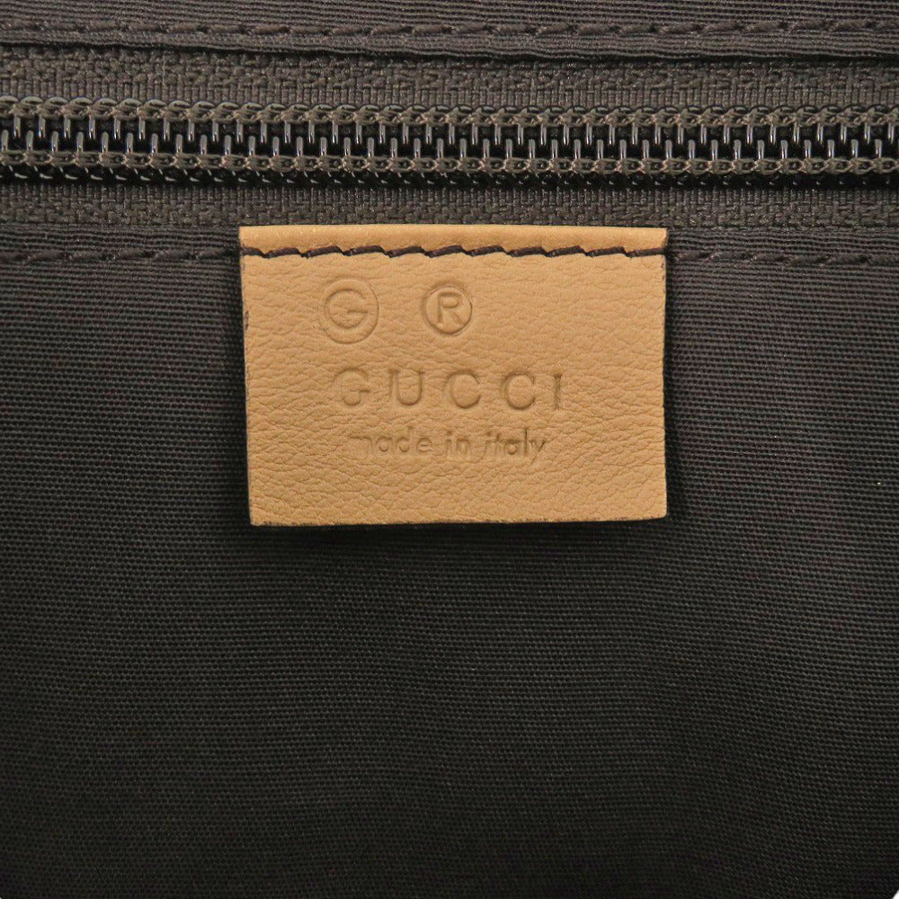 GUCCI Shoulder Bag 257301 canvas beige