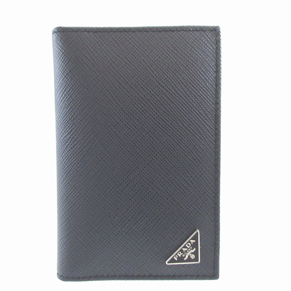 PRADA Card Case 2MC101 leather Navy