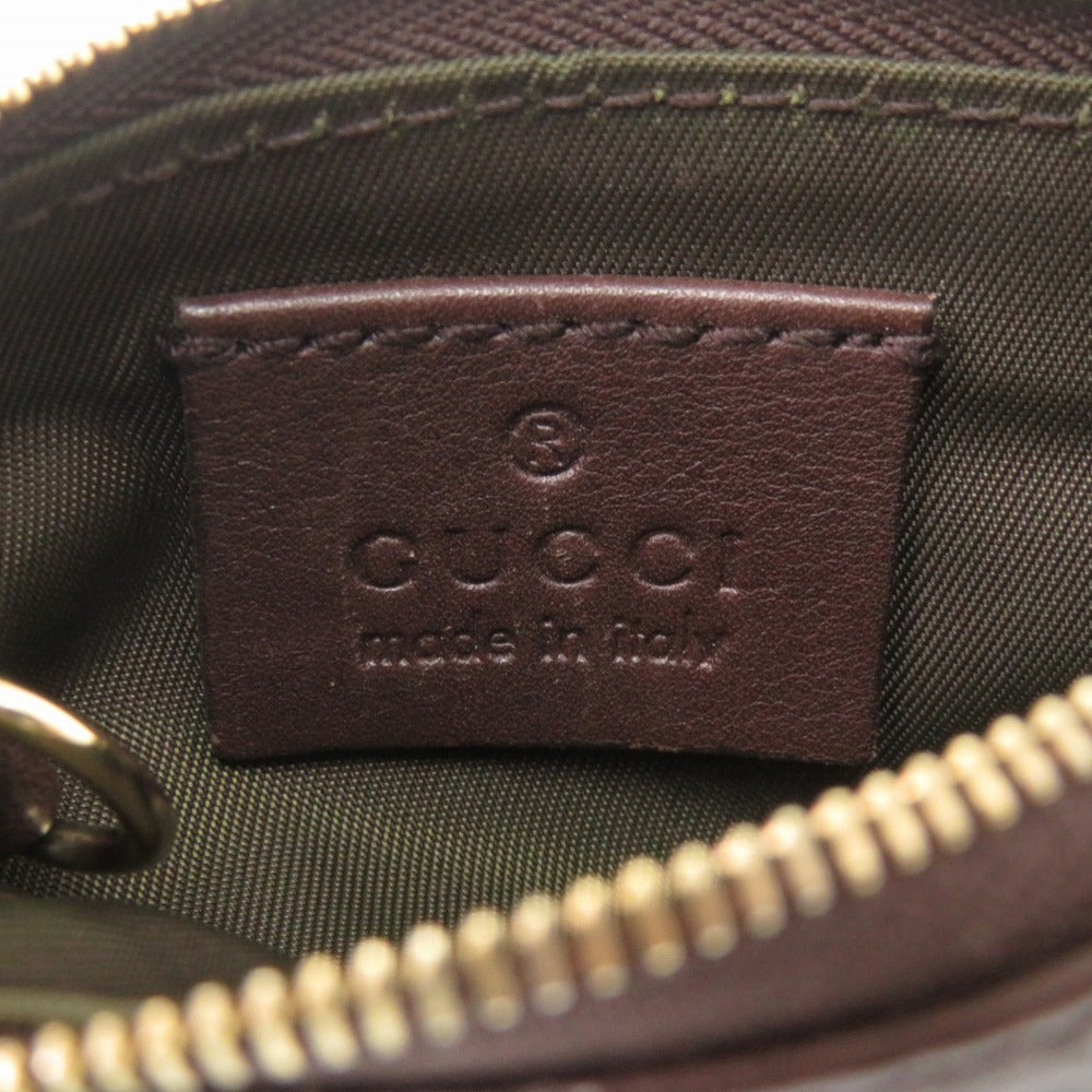 GUCCI Coin case 233183 leather Brown Guccisima