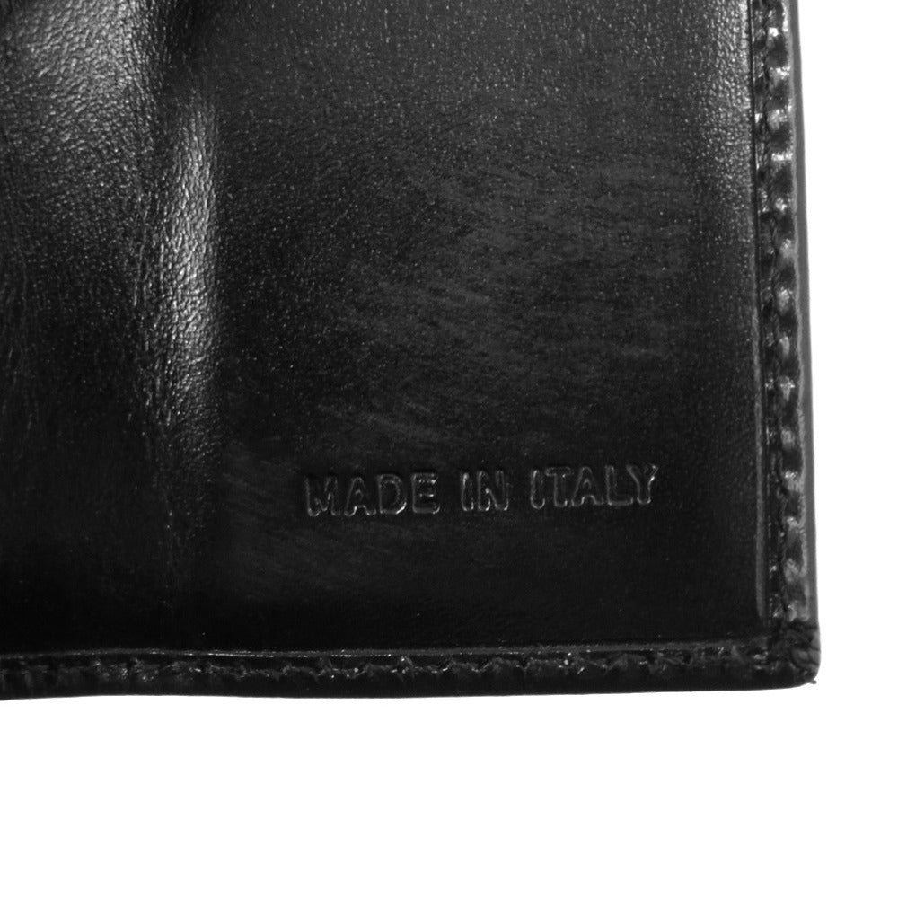 PRADA Tri-fold wallet leather black