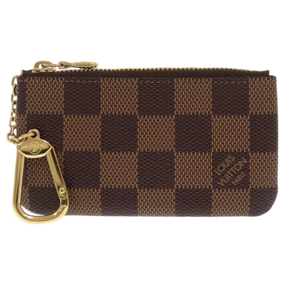 LOUIS VUITTON Coin case N62658 Damier canvas Brown Damier Pochette Cre