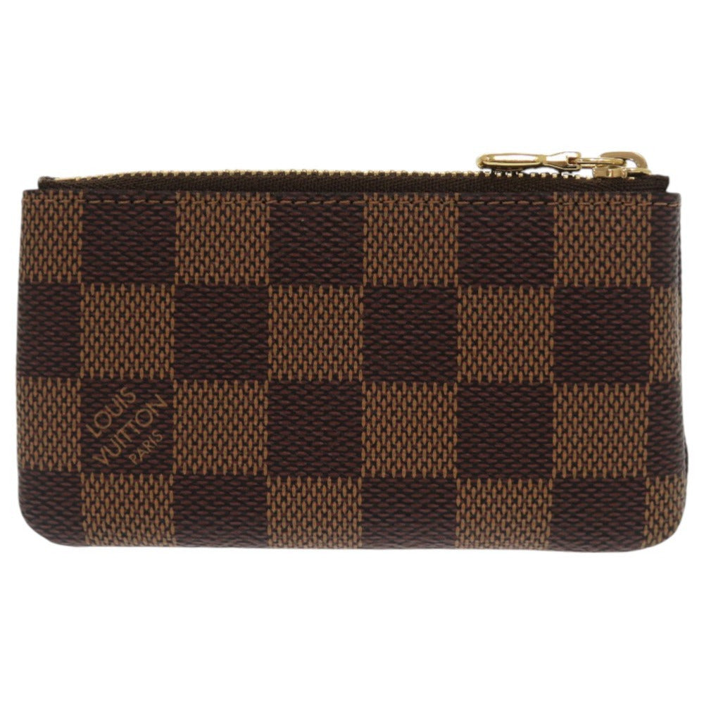 LOUIS VUITTON Coin case N62658 Damier canvas Brown Damier Pochette Cre
