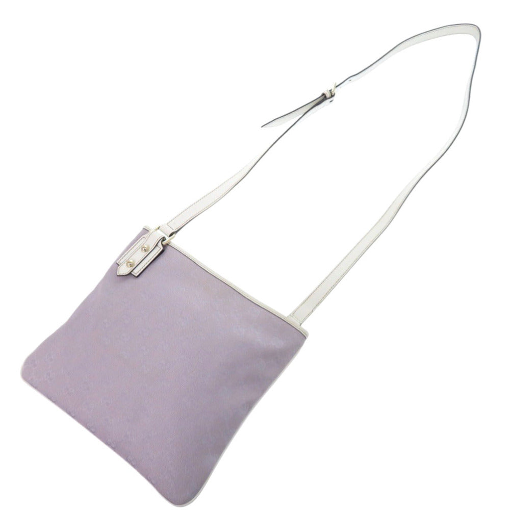 GUCCI Shoulder Bag 257246 GG canvas purple