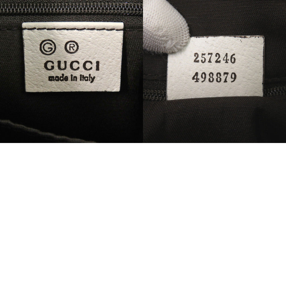 GUCCI Shoulder Bag 257246 GG canvas purple