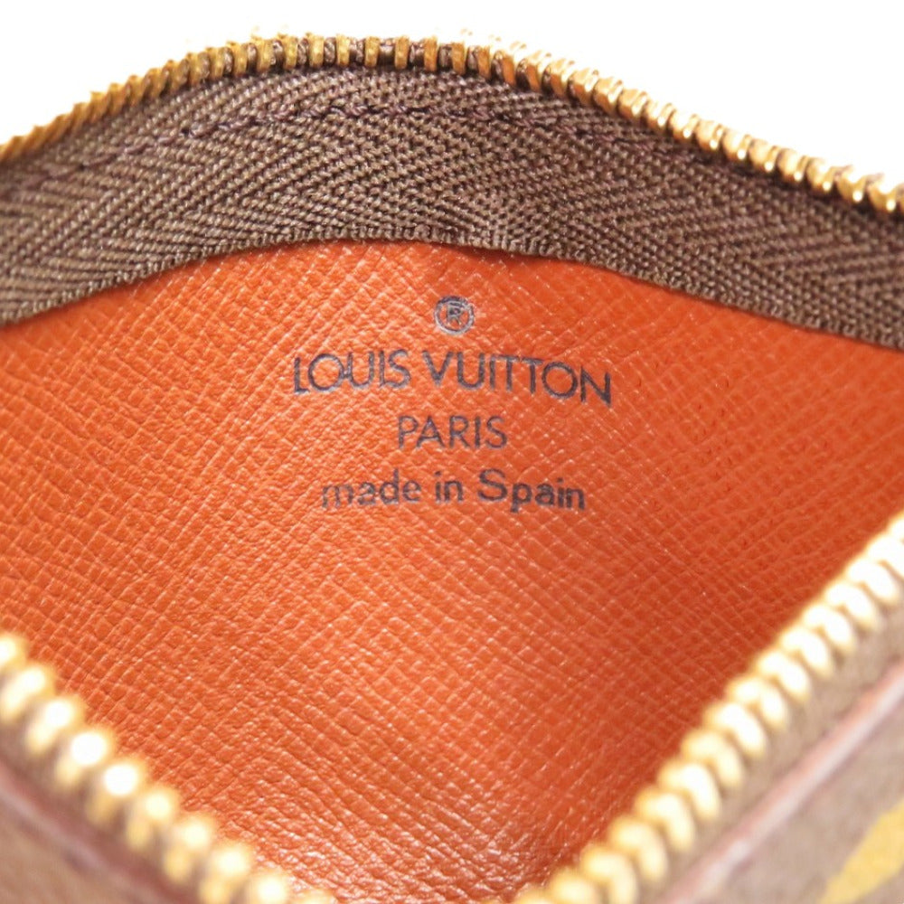 LOUIS VUITTON Coin case M62650 Monogram canvas Brown Monogram Pochette Cre