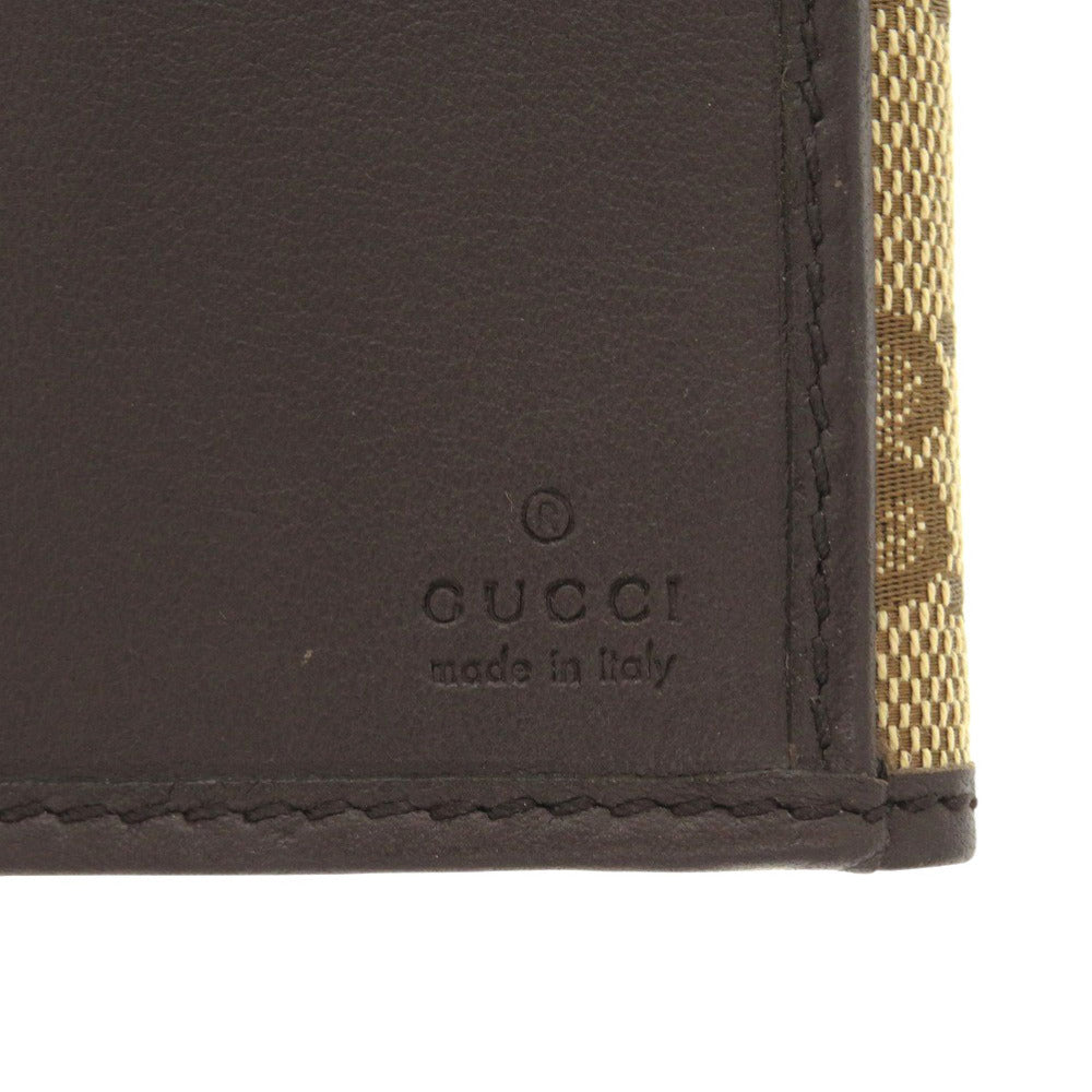 GUCCI Long Wallet Purse 257012 GG canvas beige