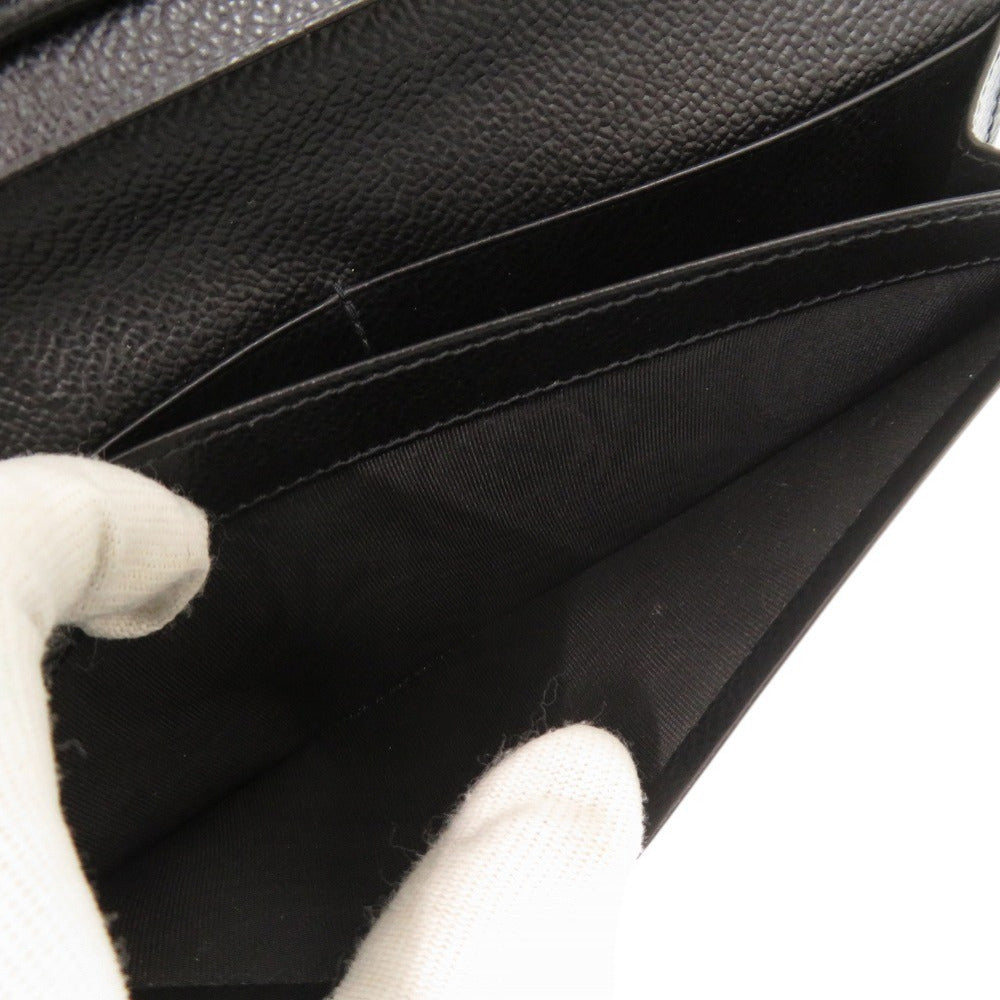 PRADA Long Wallet Purse leather gray