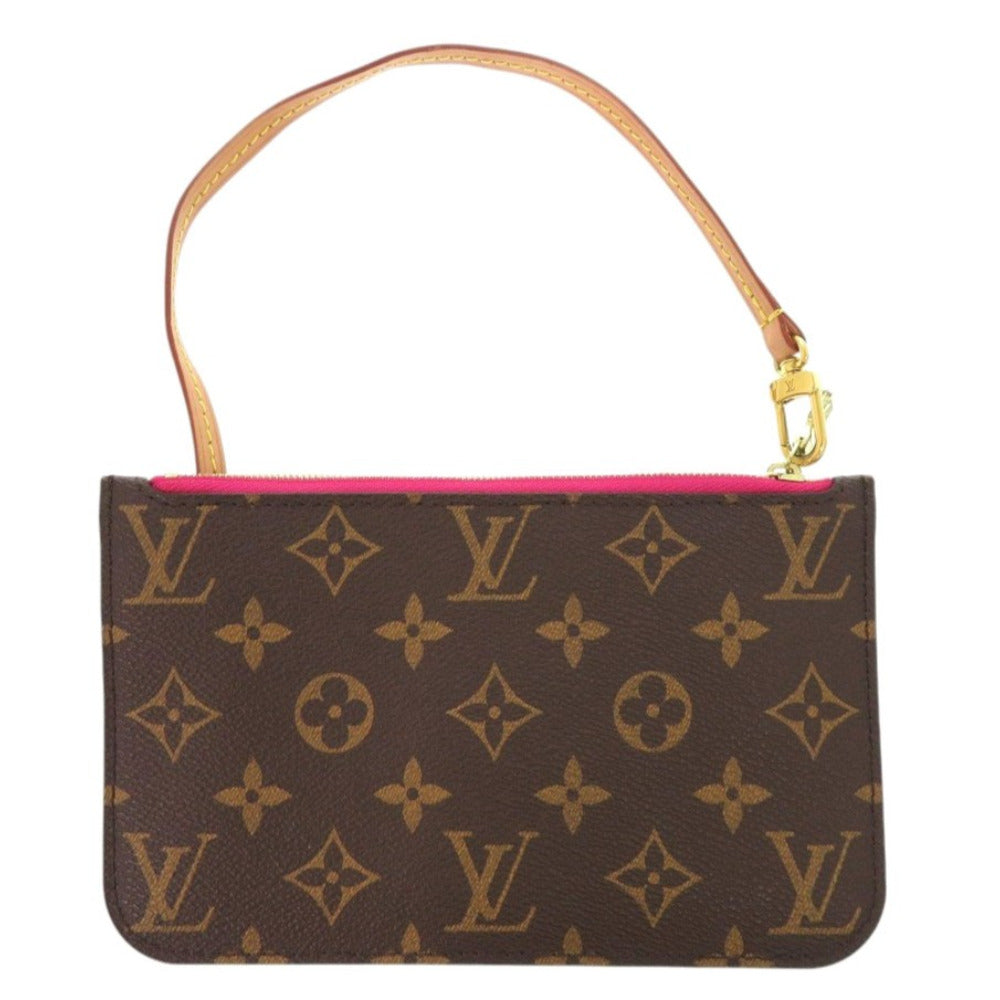 LOUIS VUITTON Pouch Monogram canvas Brown Monogram Neverfull Pouch for PM