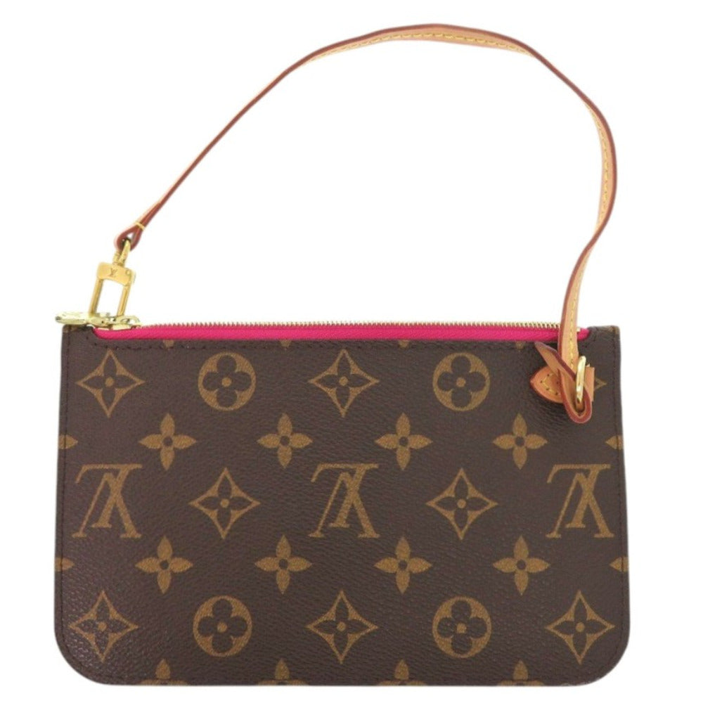 LOUIS VUITTON Pouch Monogram canvas Brown Monogram Neverfull Pouch for PM