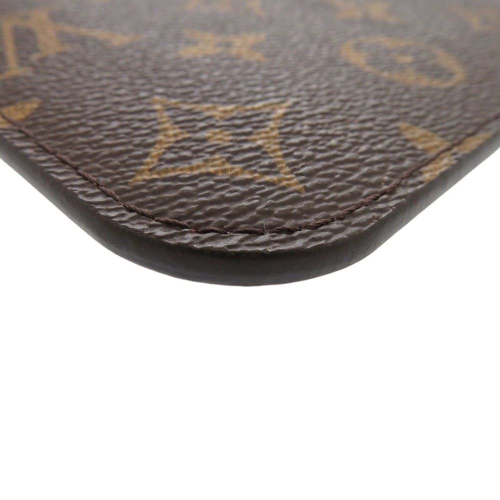 LOUIS VUITTON Pouch Monogram canvas Brown Monogram Neverfull Pouch for PM