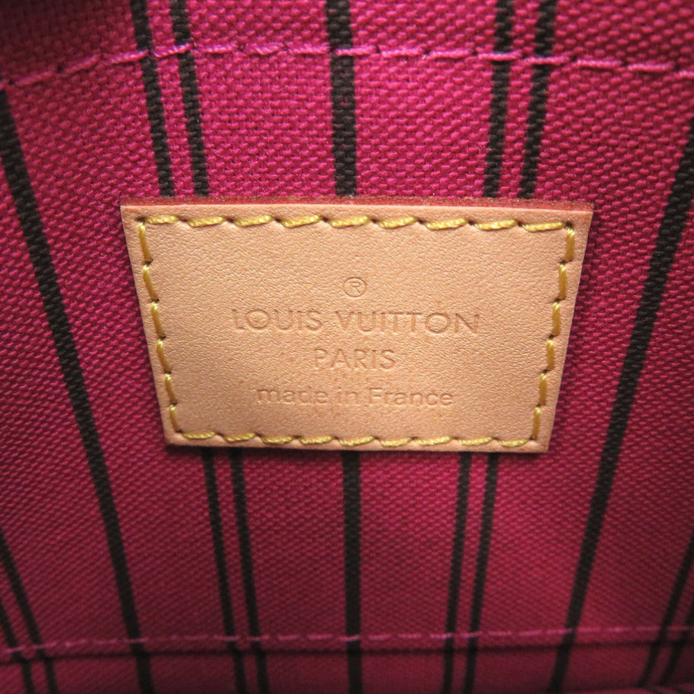 LOUIS VUITTON Pouch Monogram canvas Brown Monogram Neverfull Pouch for PM