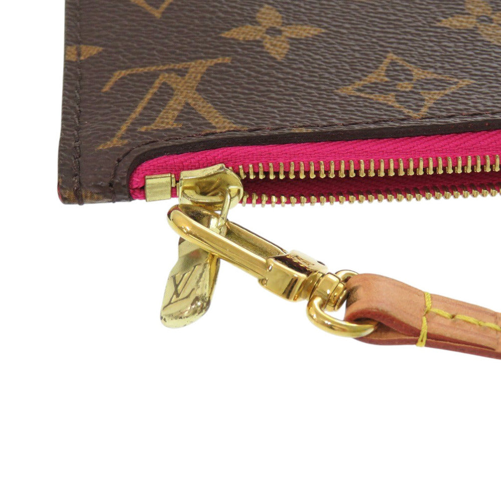 LOUIS VUITTON Pouch Monogram canvas Brown Monogram Neverfull Pouch for PM