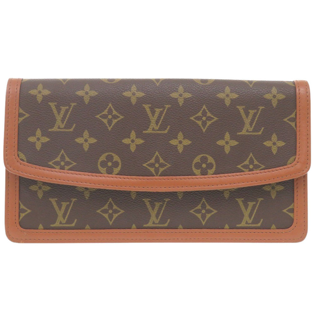LOUIS VUITTON Clutch bag M51812 Monogram canvas Brown Monogram Pochette dame