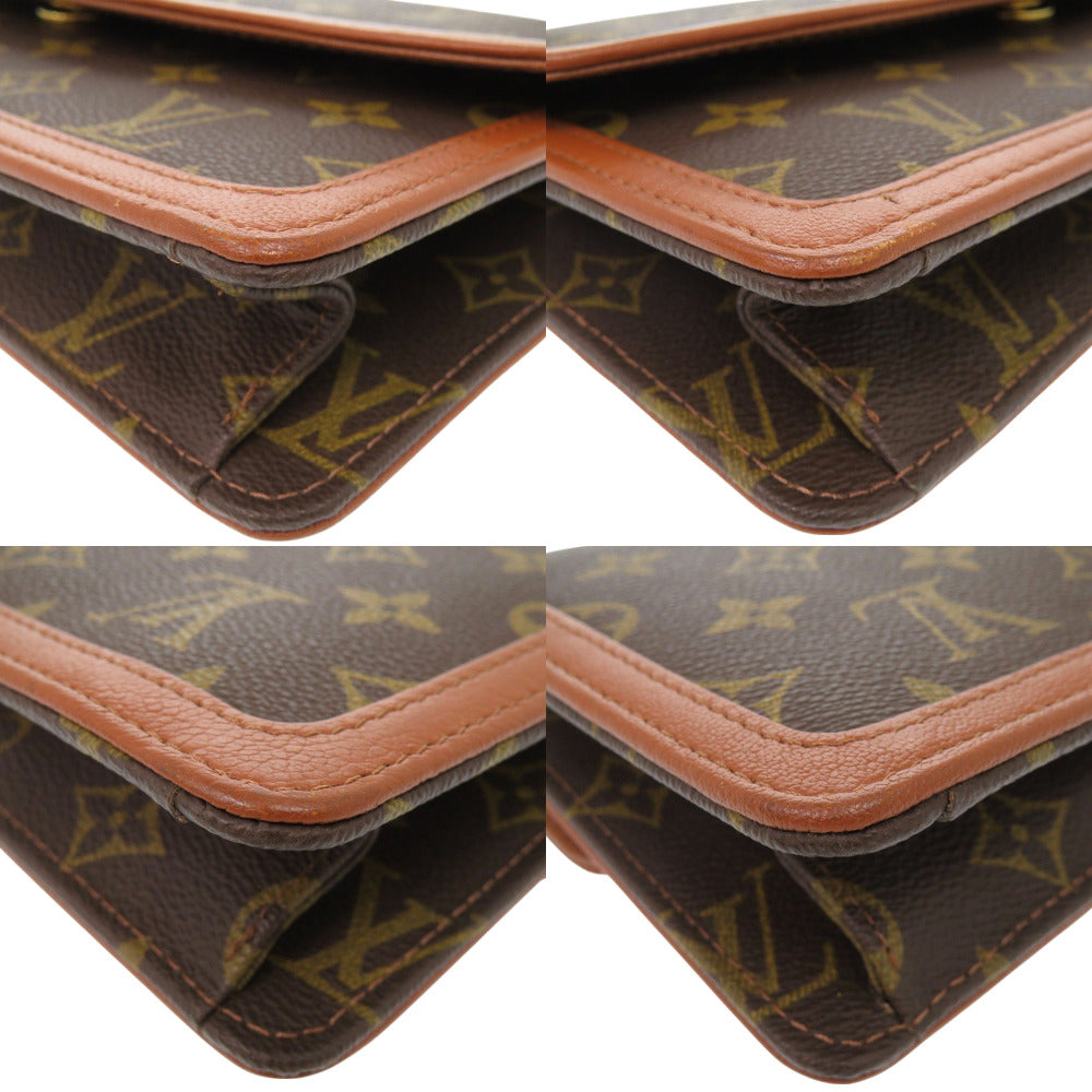 LOUIS VUITTON Clutch bag M51812 Monogram canvas Brown Monogram Pochette dame