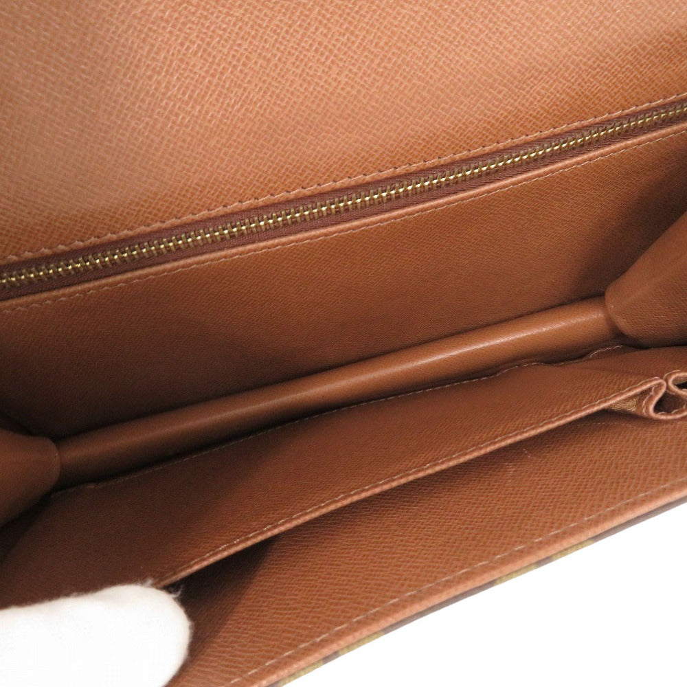 LOUIS VUITTON Clutch bag M51812 Monogram canvas Brown Monogram Pochette dame