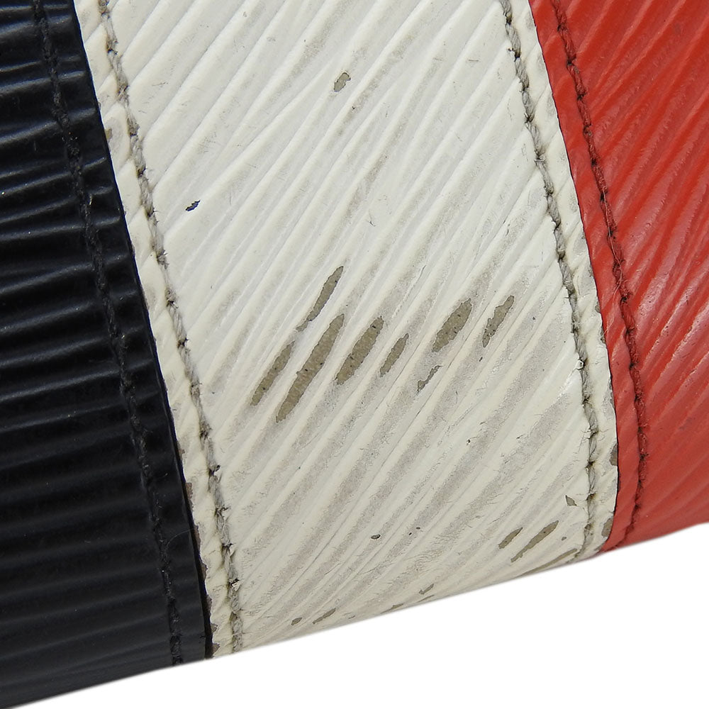 LOUIS VUITTON Long Wallet Purse M62983 Epi Leather black Zippy wallet