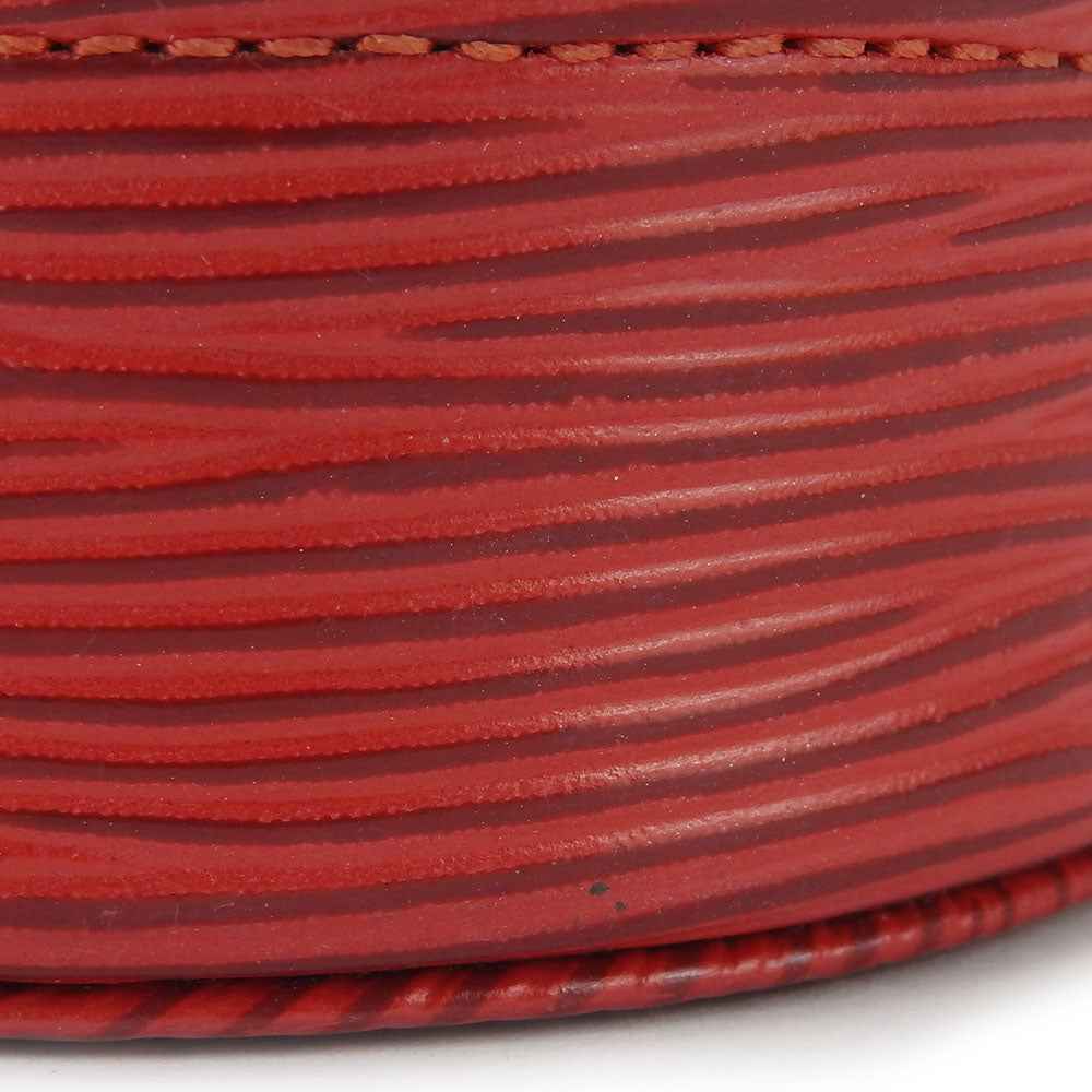 LOUIS VUITTON Accessory pouch M48227 Epi Leather Castilian red Ecran Bijoux