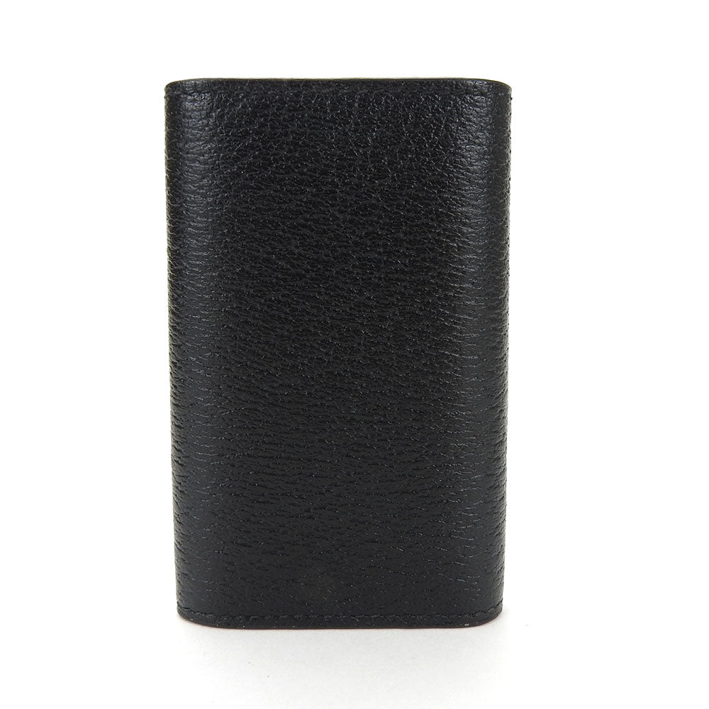 GUCCI Key case Key holder 435305 leather black