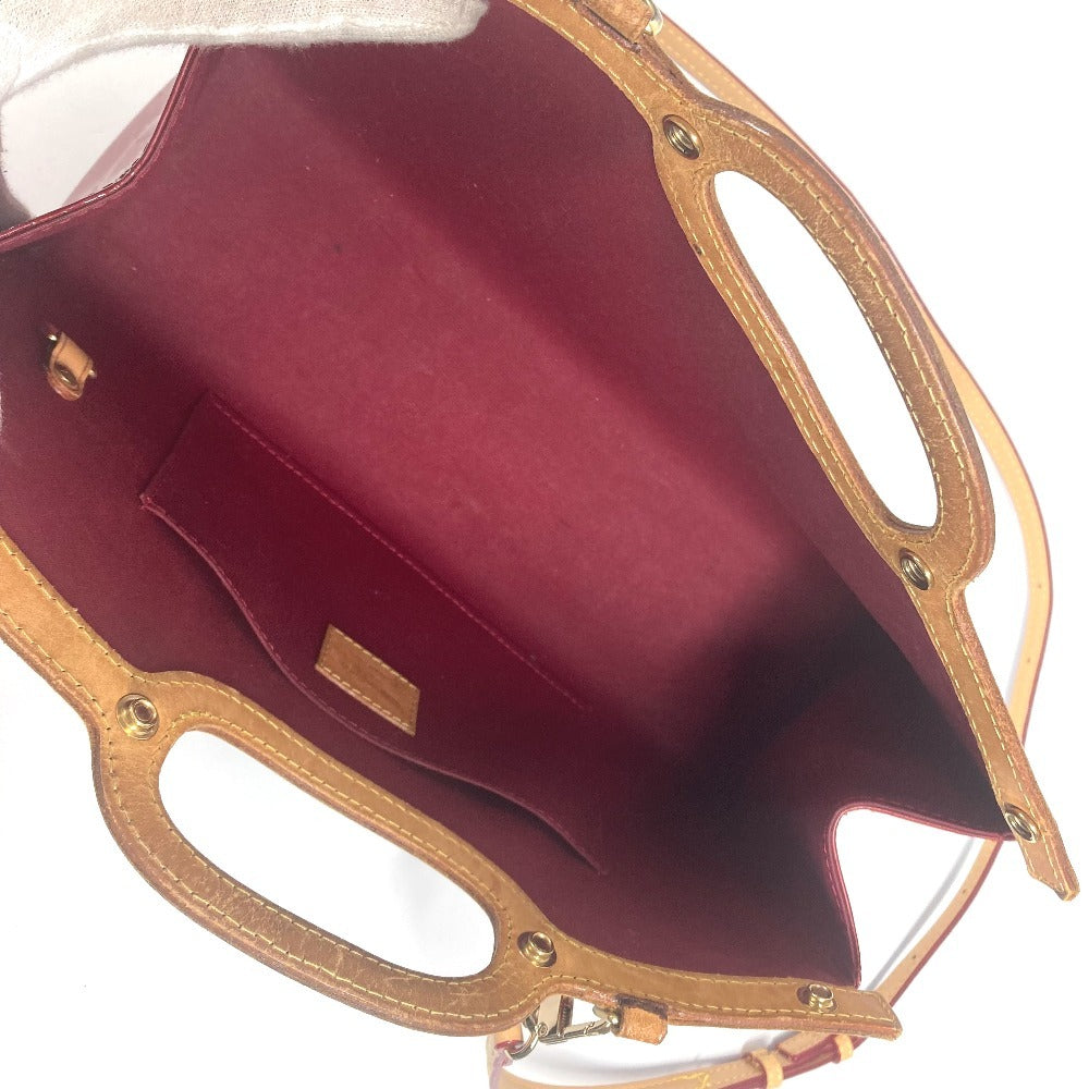 LOUIS VUITTON Handbag M91987 Monogram Vernis Red Monogram Vernis Roxbury Drive