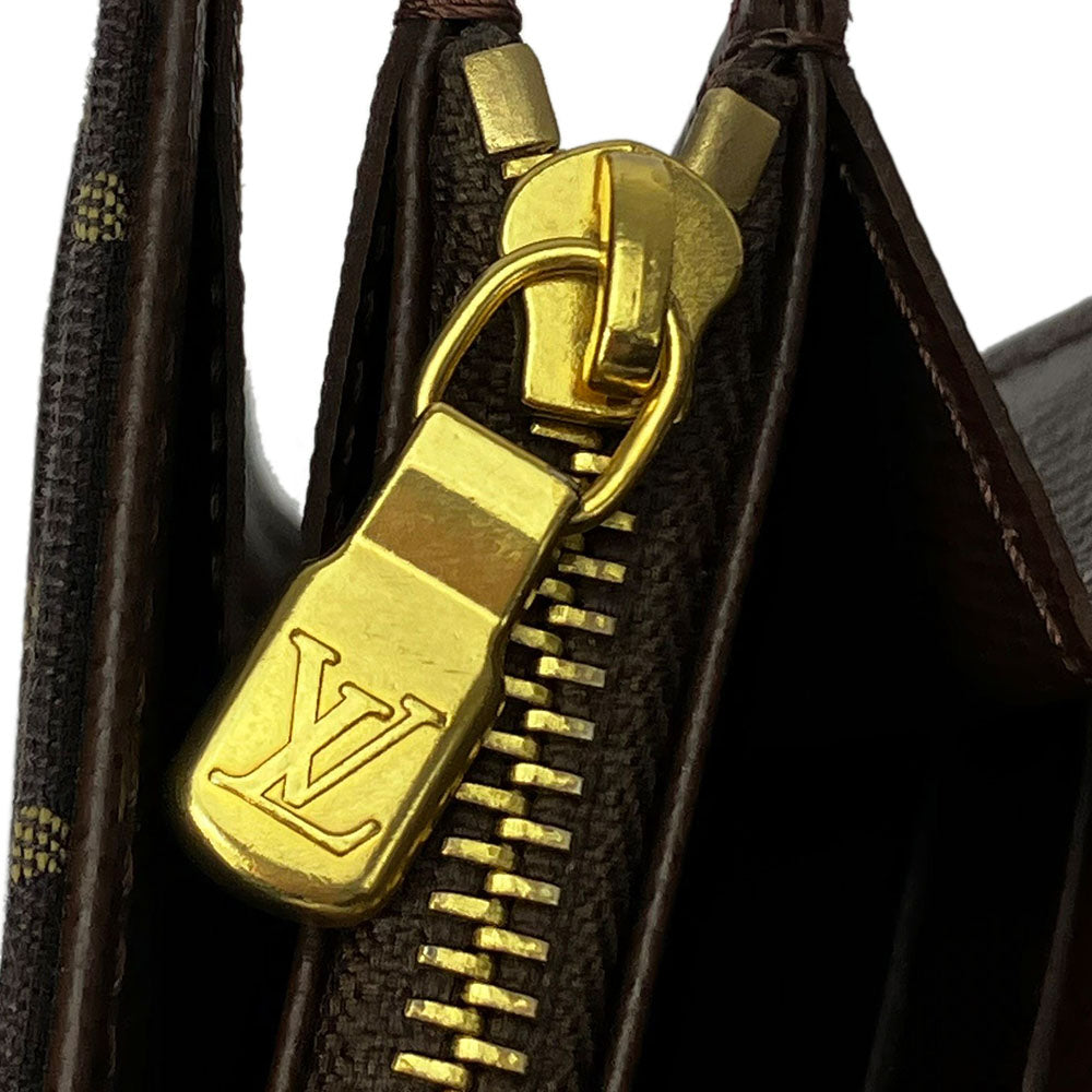 LOUIS VUITTON Long Wallet Purse M95234 Monogram mini run Brown Portefeuille Sara
