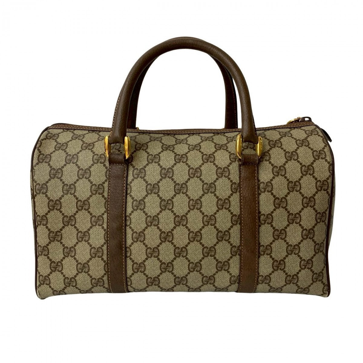 GUCCI Handbag leather Brown