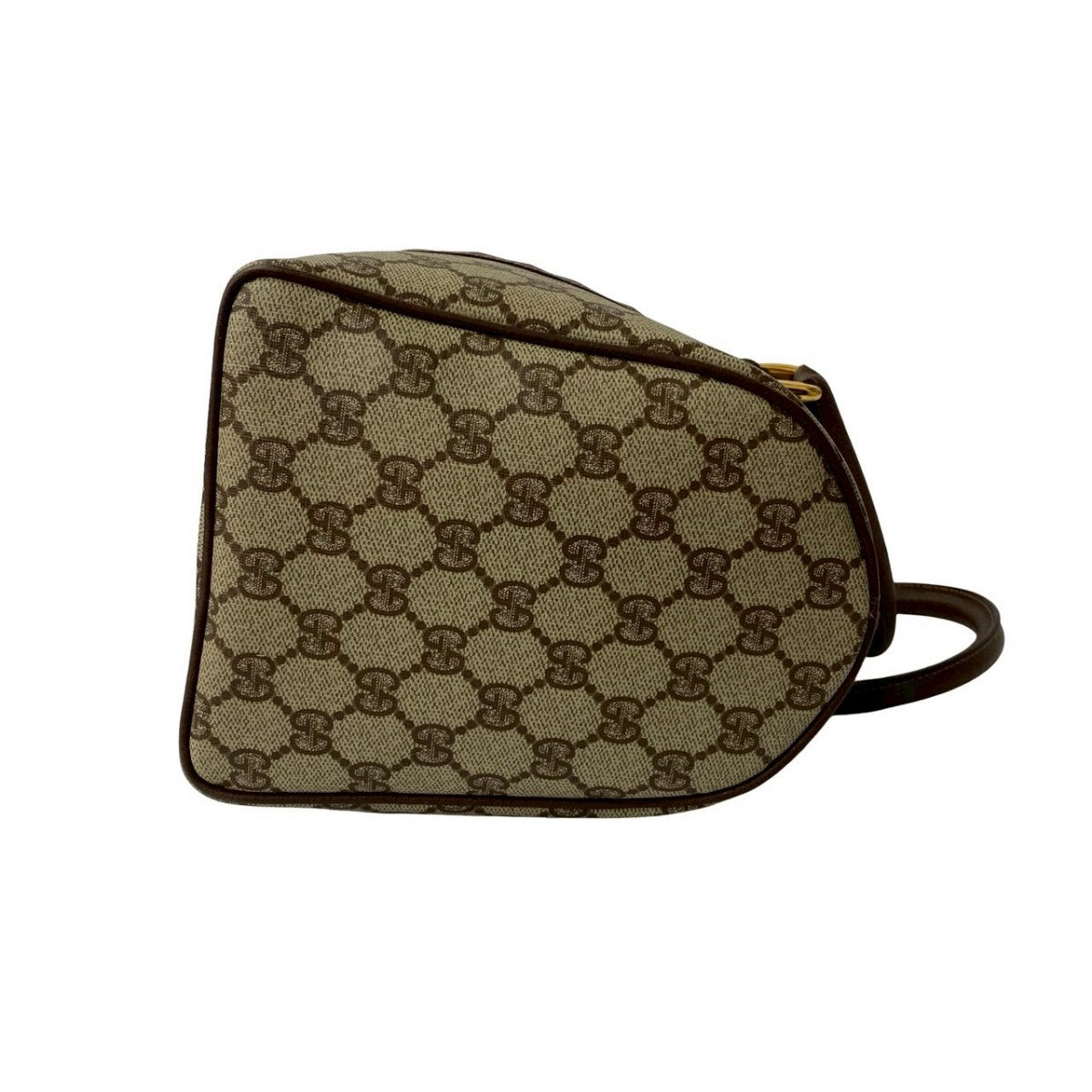 GUCCI Handbag leather Brown