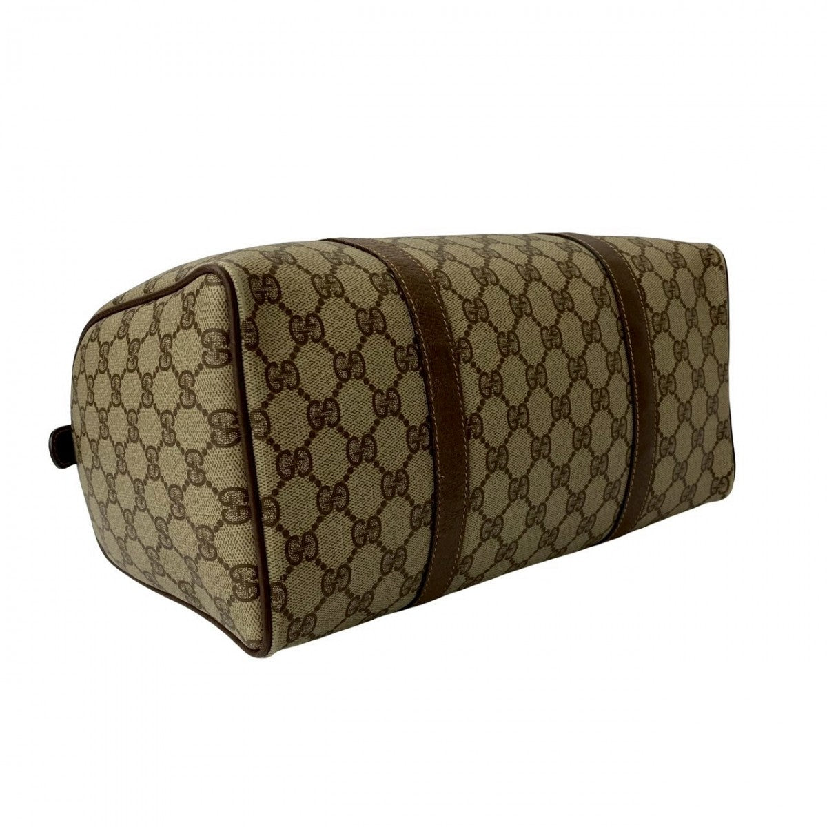 GUCCI Handbag leather Brown