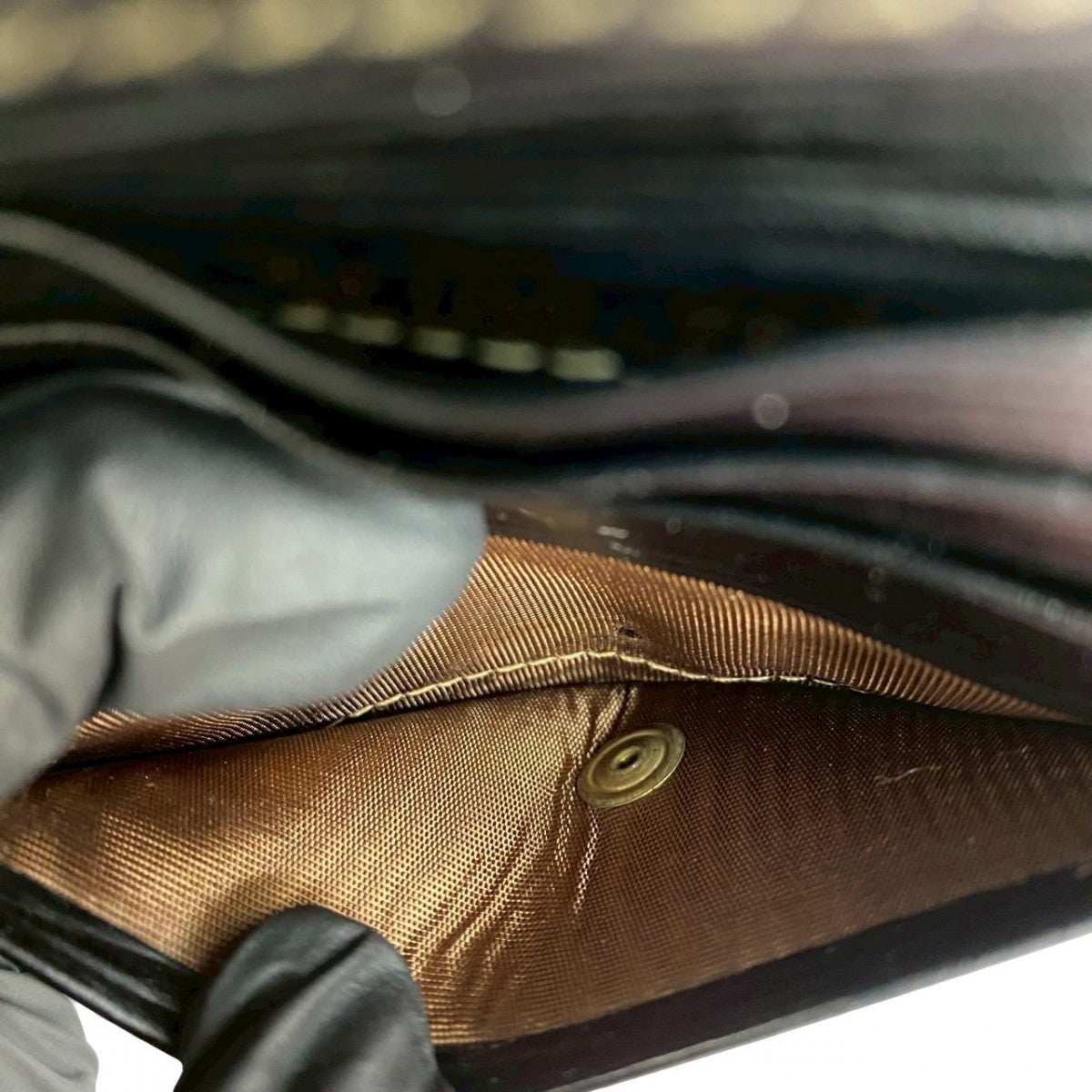 FENDI Tri-fold wallet canvas black