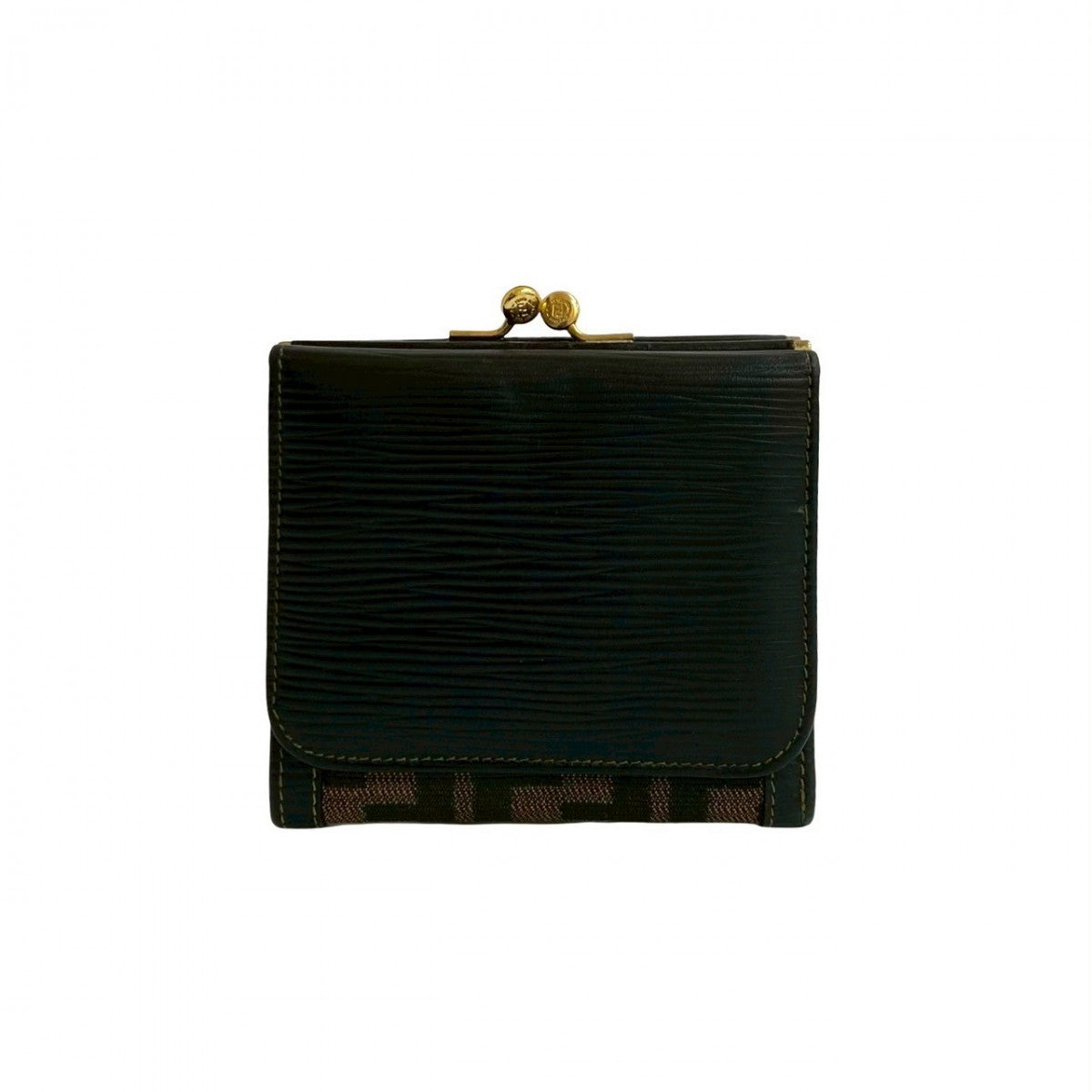 FENDI Tri-fold wallet canvas black