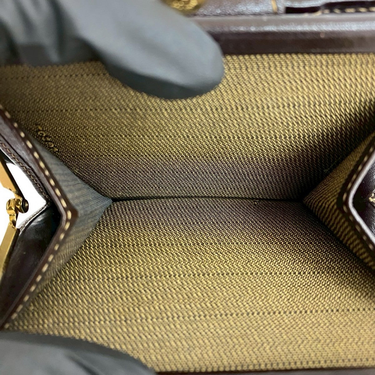 FENDI Bifold Wallet canvas Brown