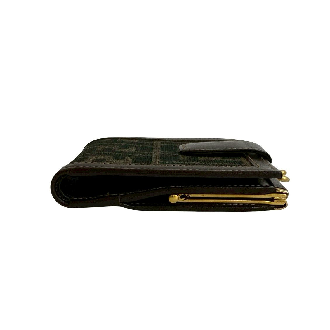 FENDI Bifold Wallet canvas Brown