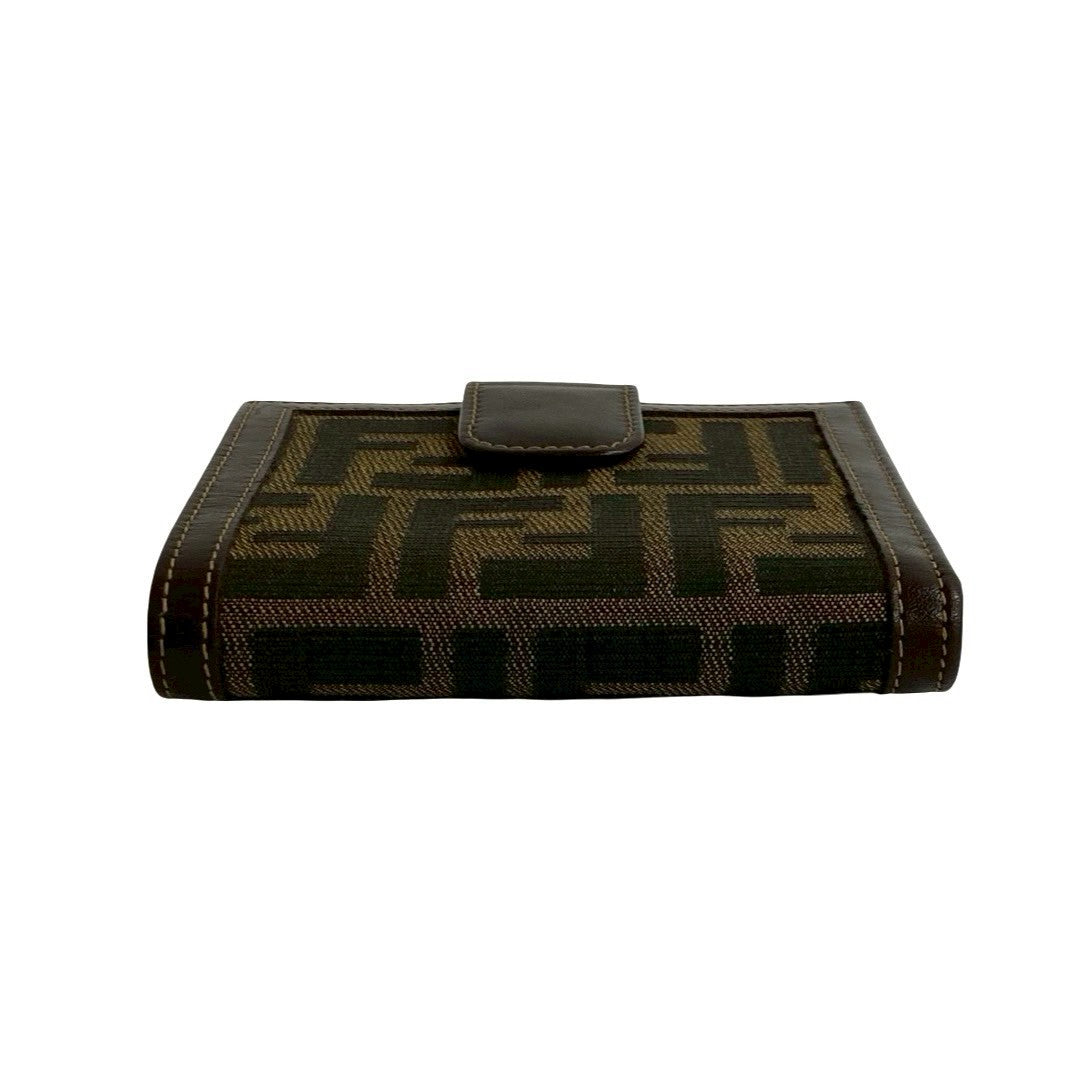 FENDI Bifold Wallet canvas Brown