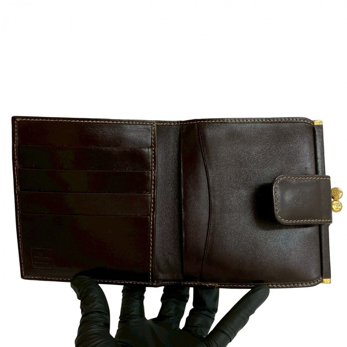 FENDI Bifold Wallet canvas Brown