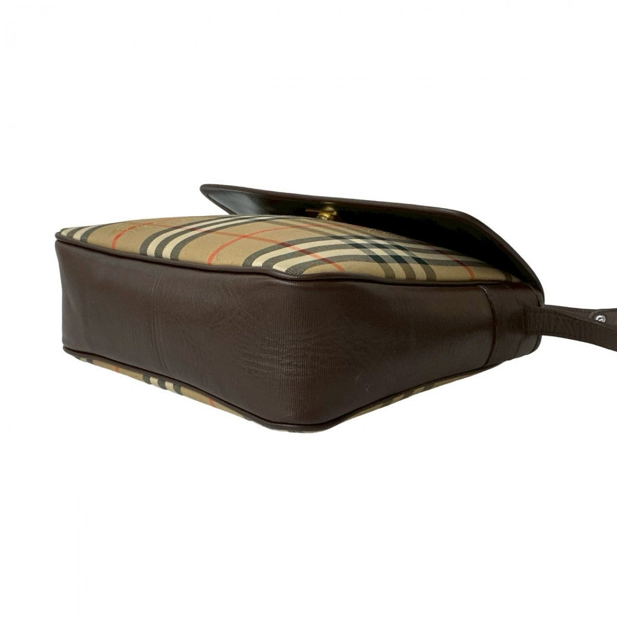 BURBERRY Shoulder Bag canvas Brown