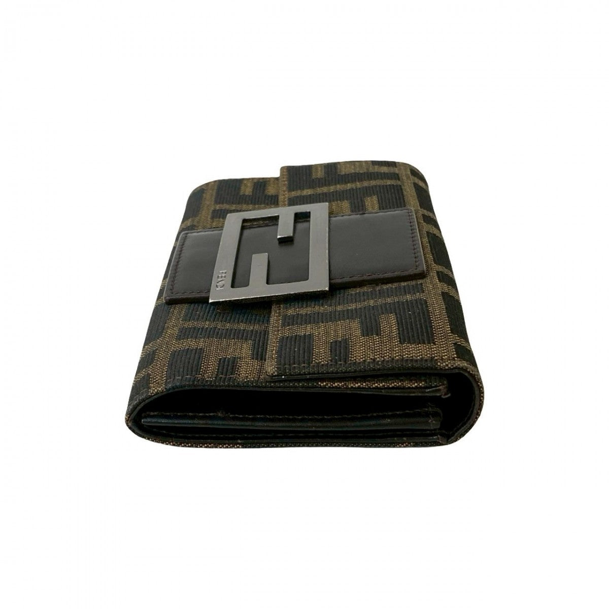 FENDI Bifold Wallet canvas Brown