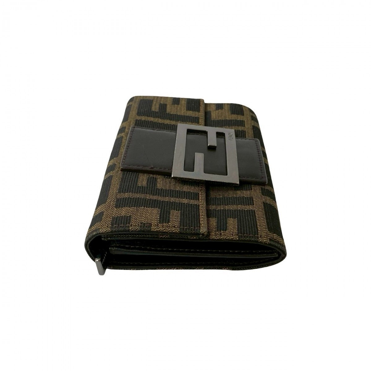 FENDI Bifold Wallet canvas Brown