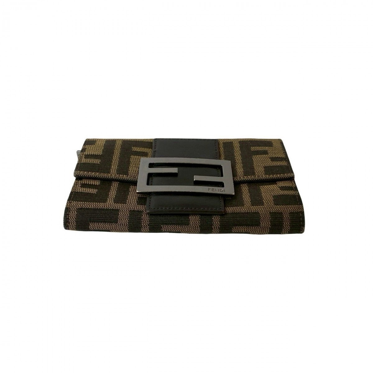 FENDI Bifold Wallet canvas Brown