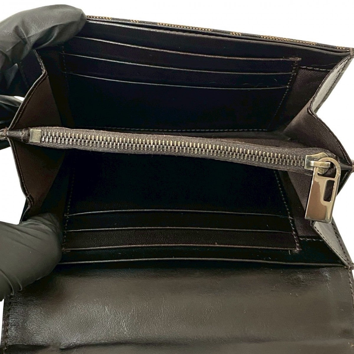 FENDI Bifold Wallet canvas Brown