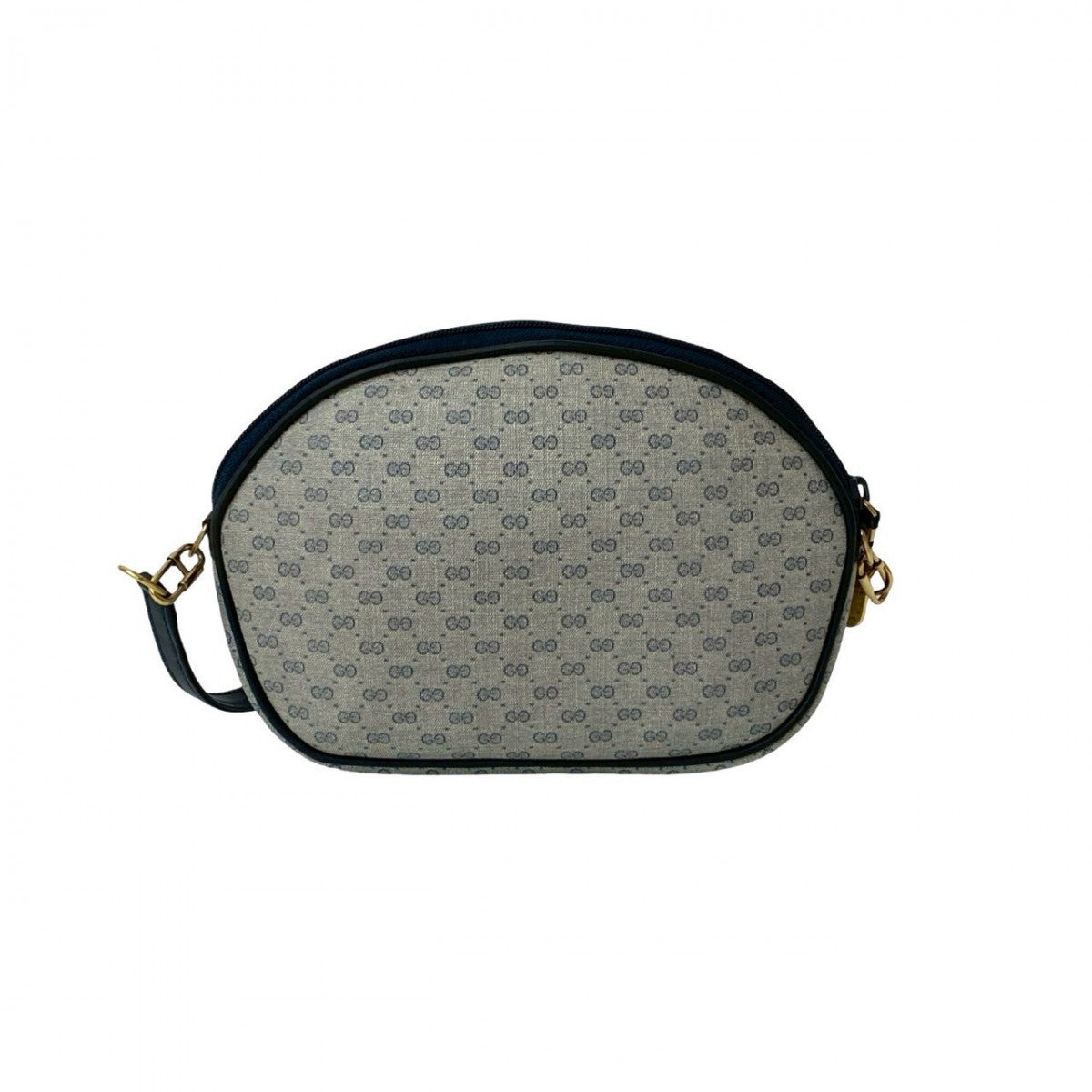 GUCCI Shoulder Bag leather Navy