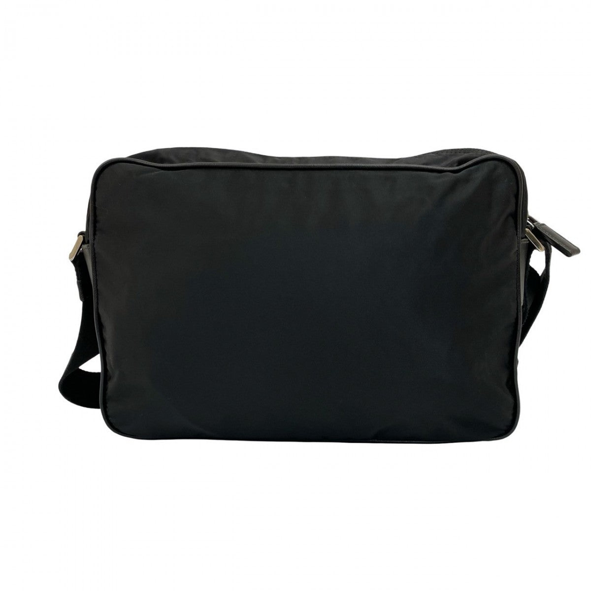PRADA Shoulder Bag leather black