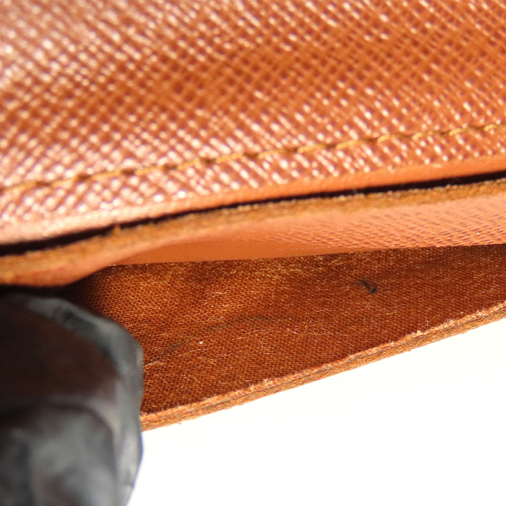 LOUIS VUITTON Bifold Wallet M61667 Monogram Brown Compact zip
