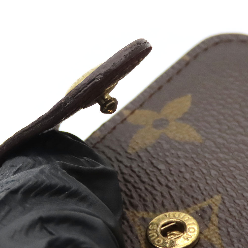 LOUIS VUITTON Bifold Wallet M61667 Monogram Brown Compact zip