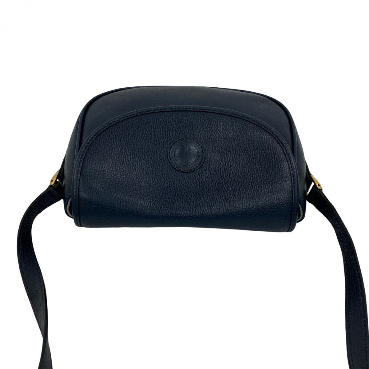 GUCCI Shoulder Bag leather Navy