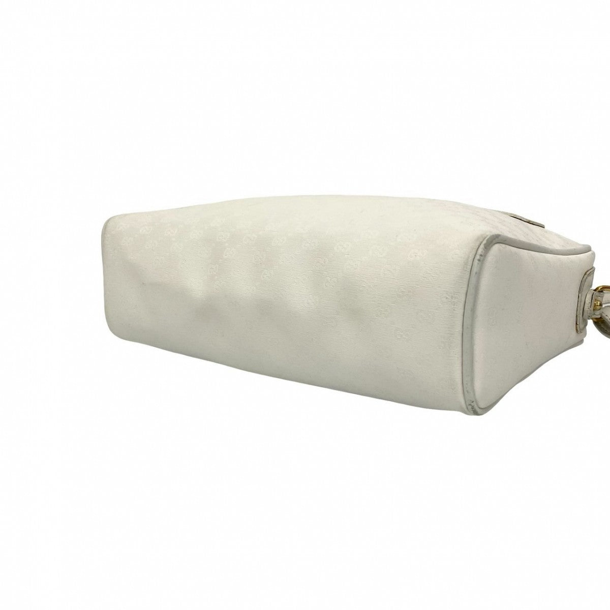 GUCCI Shoulder Bag leather white