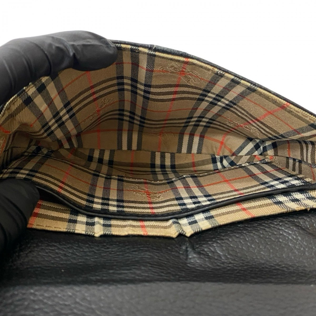 BURBERRY Shoulder Bag leather black