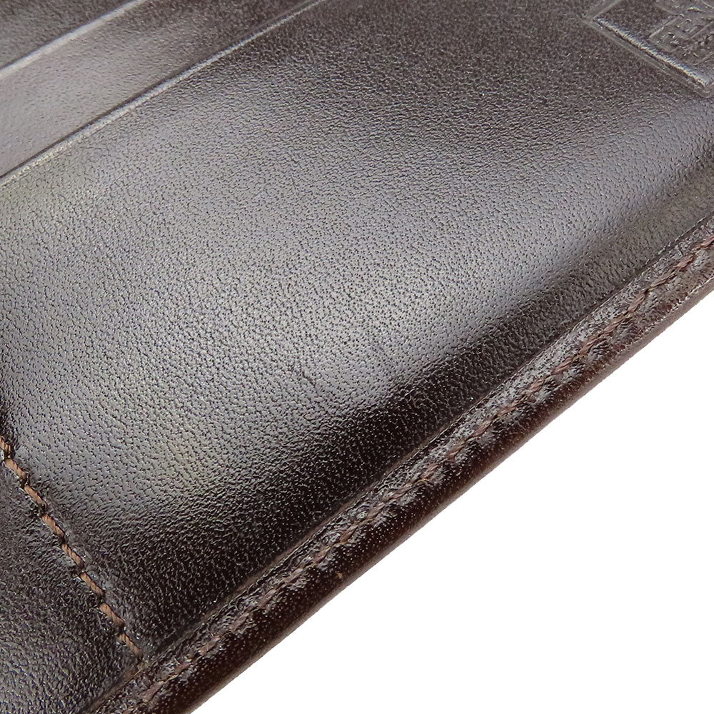 FENDI Long Wallet Purse canvas Brown Zucca