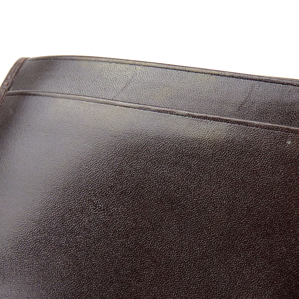 FENDI Long Wallet Purse canvas Brown Zucca