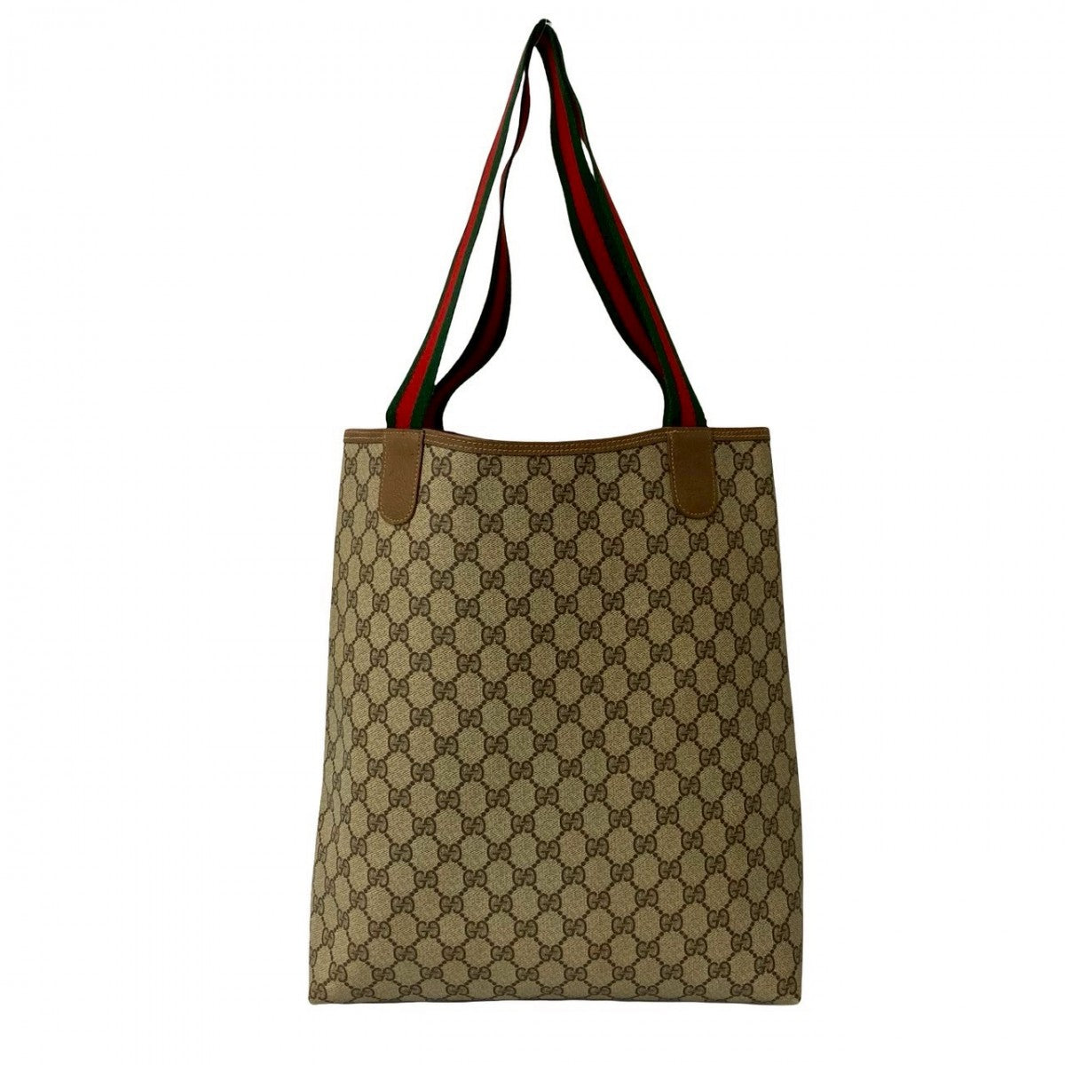 GUCCI Tote Bag leather Brown Sherry line